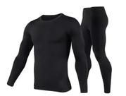 Conjunto segunda pele para pratica esportiva