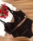 Conjunto sem bojo com aro cor preta