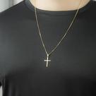 Conjunto Semijoia Masculino Cordão + Pingente