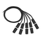 Conjunto Sensor Magnetico com Fio Embutir Xas Black 5 Pcs 4541058 Intelbras Conjunto Sensor Magnetico com Fio Embutir Xas Black 5 Pcs 4541058 Intelbras