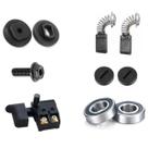 Conjunto Serra Mármore Makita 4100nh Flanges Escovas Parafuso Tampa Porta Escova Gatilho Rolamentos 608 e 629