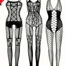 Conjunto Sexy Lingerie de Renda 3 Peças ElaShopp