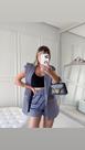 Conjunto short colete