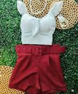 Conjunto short e camiseta