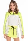 Conjunto Short Infantil Manga Longa Amarelo Mylu