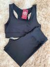 Conjunto short liso