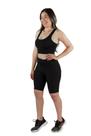 Conjunto Short Longo + top Fitness Academia