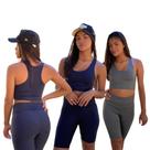 Conjunto short Longo + top Fitness Academia