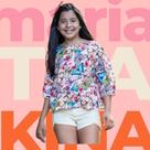 Conjunto Short (Lycra) Blusa em Viscose