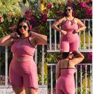 Conjunto short plus size Julia Conjunto short plus size Julia
