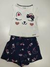 Conjunto short saia
