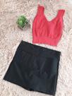 Conjunto short saia