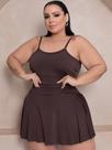 Conjunto short saia e top zumba do slim ao plus size M ao G3 dança academia treino