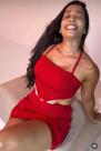 Conjunto short saia feminino