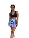 Conjunto short saía