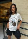 Conjunto Shorts em Moletom Listra Lateral e T-ShirtSilk