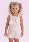 Conjunto Shorts Festa Menina Rosa Petit Cherie