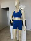 Conjunto Shorts Modela Bumbum Moda Fitness Veste 36/38