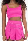 Conjunto Shorts Pink Juvenil Bobby Lulu