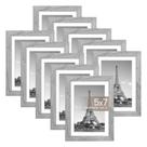 Conjunto simples de 10 molduras para fotos 4x6 ou 5x7