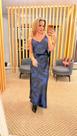 Conjunto Sly Wear Blusa Saia Midi Cetim Conjunto Sly Wear Blusa Saia Midi Cetim