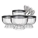Conjunto Sobremesa Inox 8 Pecas Euro Home Prateado