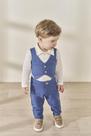 Conjunto Social Bebê Menino Azul Divertto