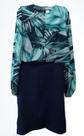 Conjunto Social Feminino de Saia Estampada e Blusa Joelik