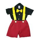 Conjunto Social Infantil Menino Tematico Suspensorio Festa Aniversario Mundo Bita e Mickey Mesversário Bebe RN a 02 Anos - Conjunto Social Infantil Menino Tematico Suspensorio Festa Aniversario Mundo Bita e Mickey Mesversário Bebe RN a 02 Anos -