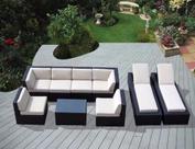 Conjunto Sofá, Espreguiçadeira Jogo Jardim Piscina Fibra Conjunto Sofá, Espreguiçadeira Jogo Jardim Piscina Fibra