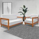 Conjunto Sofá Namoradeira e Poltrona Sala de Estar Pés Madeira Maciça Corda Náutica Preta Manila Linho Cinza Rústico G63 - Gran Belo Conjunto Sofá Namoradeira e Poltrona Sala de Estar Pés Madeira Maciça Corda Náutica Preta Manila Linho Cinza Rústico G63 - Gran Belo