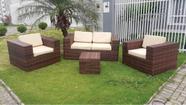 Conjunto Sofa Poltronas Area Externa Interna Varanda Jardim