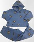 Conjunto Soft Menino Inverno Infantil Tam 1 2 3 Capuz Frio