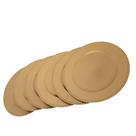 Conjunto sousplats dourado