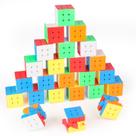 Conjunto Speed Cube Ella Dream 3x3 sem adesivo, pacote com 24 Conjunto Speed Cube Ella Dream 3x3 sem adesivo, pacote com 24