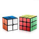 Conjunto Speed Cube Z Magic Cube 2x2x2 3x3x3 para iniciantes