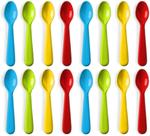 Conjunto Spoon PLASKIDY de 16 laváveis na máquina de lavar louça sem BPA
