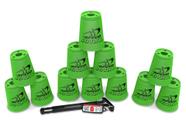 Conjunto Sport Stacking Speed Stacks Official 12 Cups Green