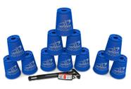 Conjunto Sport Stacking Speed Stacks Official Blue 12 Cups