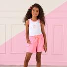Conjunto Spring Regata em Cotton e Shorts em Moletom - Mom Sucré