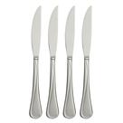 Conjunto Steak Knives Oneida Flight de 4 prateados