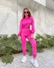 Conjunto suede ragla franzido