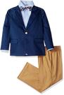 Conjunto Suit IZOD Boys de 4 peças em azul escuro, tamanho 5, EUA