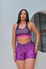 Conjunto suplex estampado shorts e top