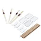 Conjunto Sushi com Esteira - 4 Molheiras e Hashis com Suporte - Lyor