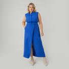 Conjunto susie cropped e saia em crepe feminino Conjunto susie cropped e saia em crepe feminino
