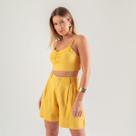 Conjunto susie top e shorts feminino
