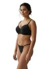 Conjunto Sutiã Bojo Reforçado Calcinha Fio Duplo Regulagem Detalhe Renda Lingerie Feminina