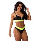 Conjunto Sutiã com Bojo e Calcinha Fluor Lingerie Sexy Feminina Colorida Estilo Vibrante Confortável