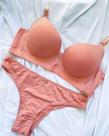 Conjunto Sutiã e Calcinha com Bojo Plus Size Microfibra - Cod 0322